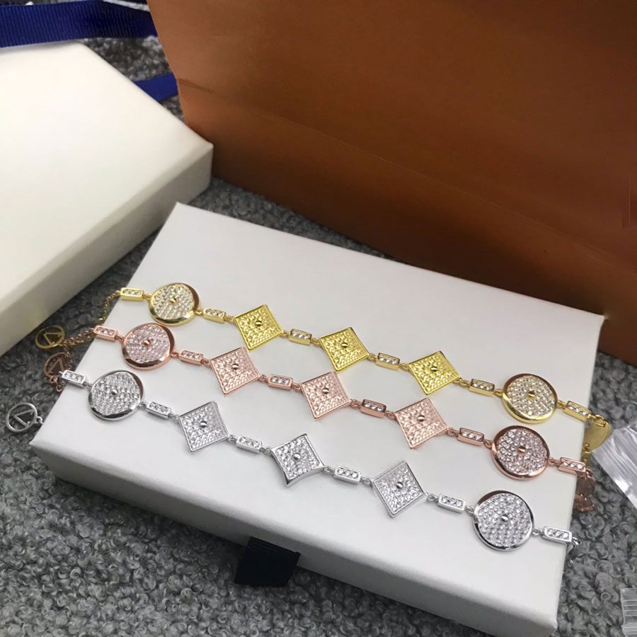 Designer Bracelet New Charm Bracelets Elegant Chain Fashion Party Jewelry 3 Colors Top Quality-image-777377512