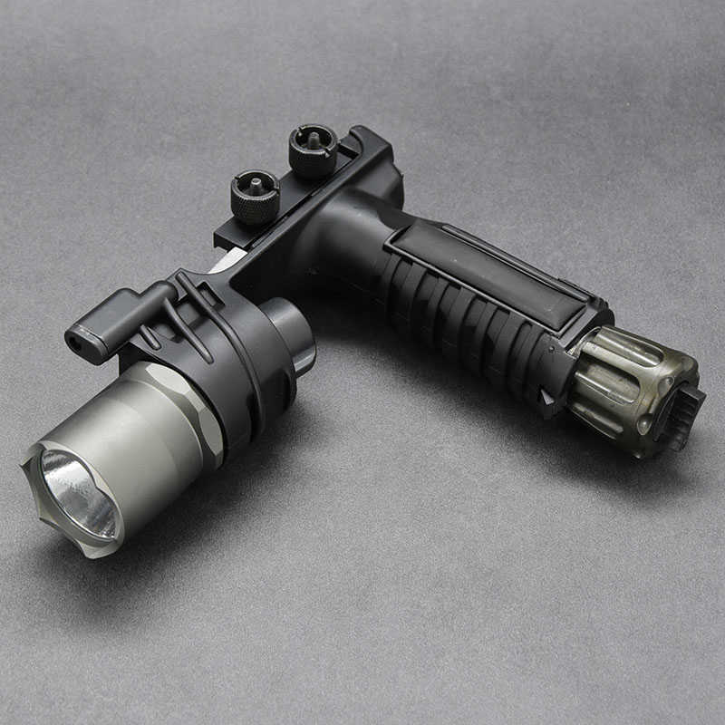 

Tactical Fore Grip Light With Weaver Picatinny Rail Mount For Toy Airsoft Accessories