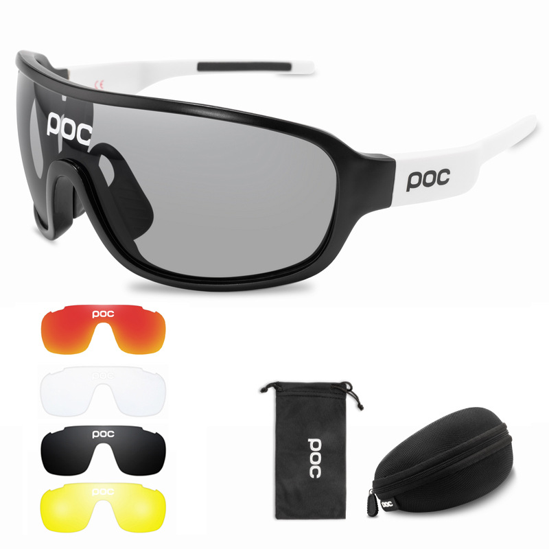 

POC DO BLADE 5 Lens Set Mtb Cycling Glasses Men Women Bike Bicycle Goggles Outdoor Sport Sun glasses UV400 Eyewear