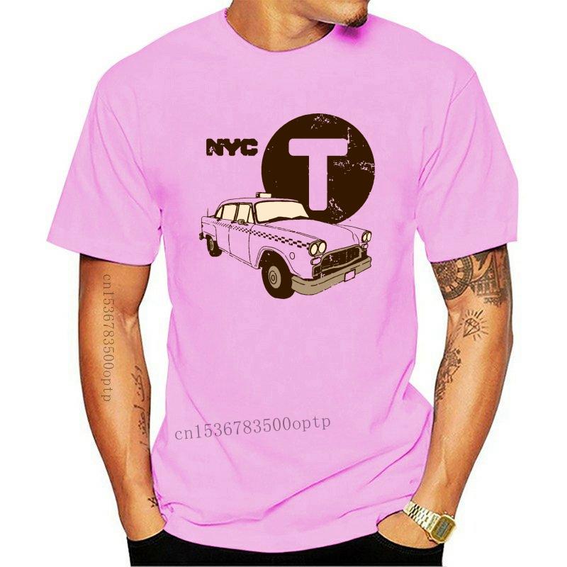 

Men's T-Shirts Nyc Boys T-Shirt York City Taxi Gold Tee Fashion ShirtMen's, Redmen