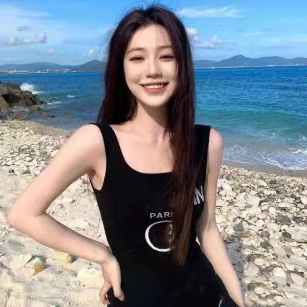 Top Womens Fitness Vest Ladies T-shirt Tanks Camis Tank Cami Spring Summer and Autumn knitted Jacquard Letter Suspender Women T-shirt-image-767171137