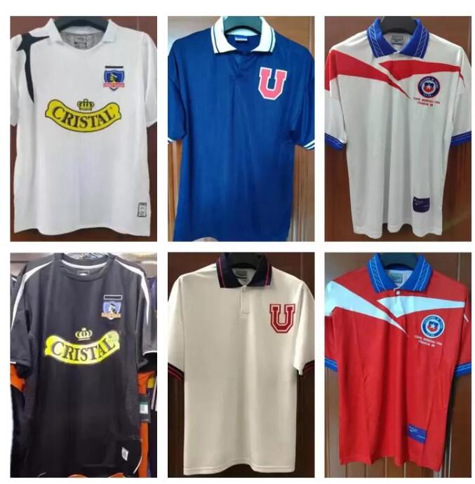 

colo colo retro 2006 2007 soccer jerseys Argentina csd home white Vintage Camiseta de fútbol Classic 06 07 fernrndez football shirts