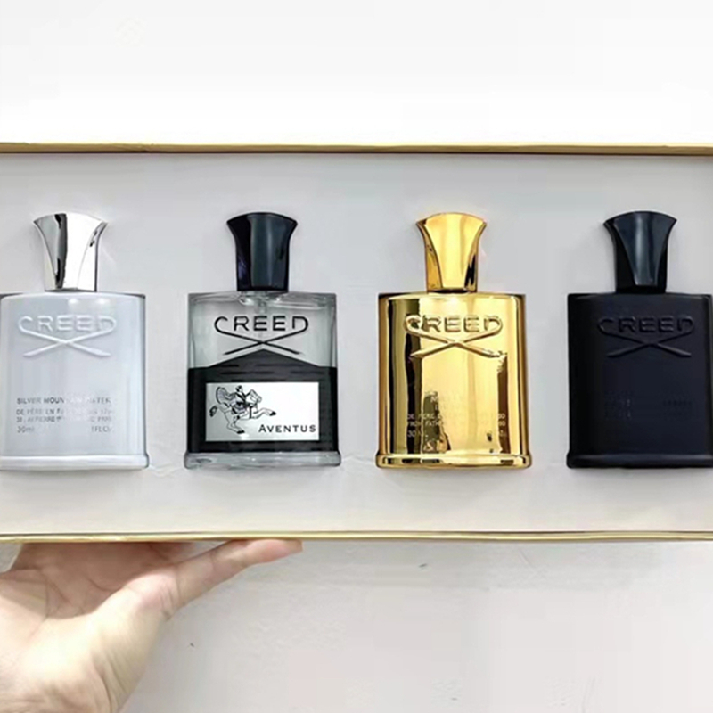 

Newest woman perfumes creed aventus 30ml 4pcs 3pcs perfume set Long lasting body mist Gift Sets cologne baccarat 540 Men fragrance man spray charming incense kit