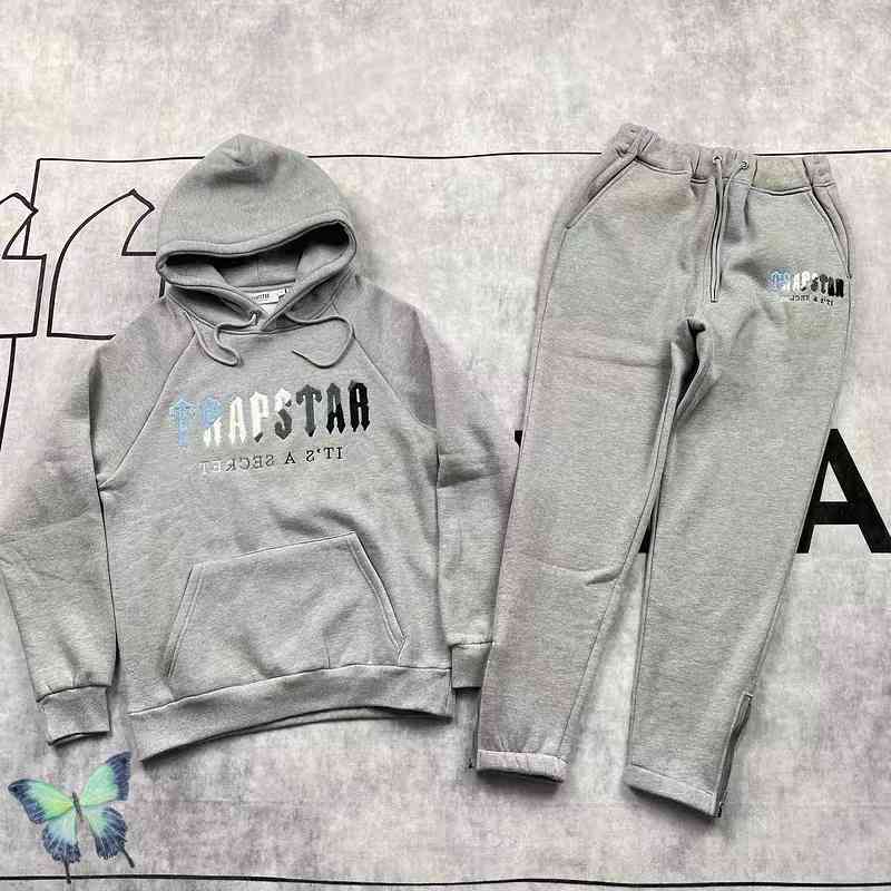 

Trapstar Set Couple Hoodie Sweatshirts Men Women 2022 New Clothes