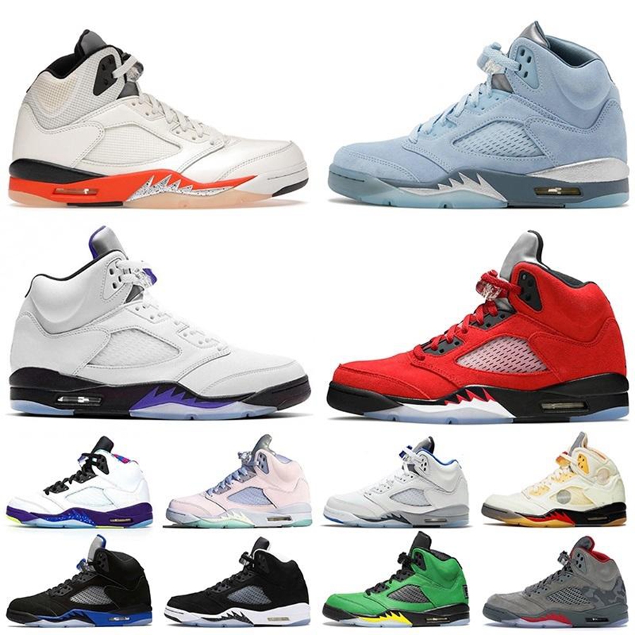 

Basketball Shoes men 5s Sandals Raging Red 5 Stealth 2.0 Fire What The jumpman White Cement Metallic International Flight Oreo mens sports sneakers 40-46, 33