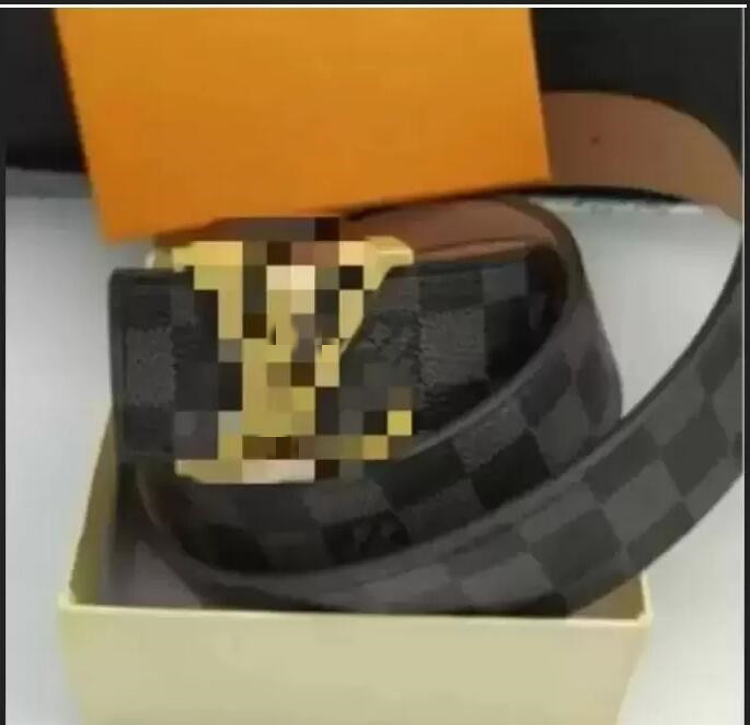 

Multi Gold Silver Hardware High Quality Belt For Men And Women Retail Wholesale LvBelts Welcome Customers With Box, 3.8cm belt+box