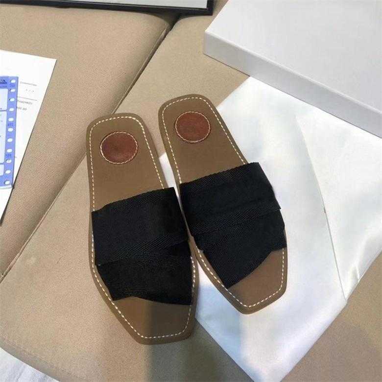 2022 femmes pantoufles chaussures de créateur de luxe sandales à talons bas mode pratique été confortable haut qualité taille 36-42