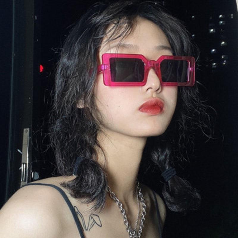 

Sunglasses Rectangle Vintage Women Sun Glasses For Women/Men Eyeglasses Small Oculos De SolSunglassesSunglasses