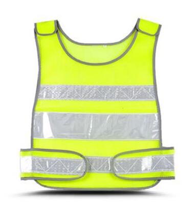 

High Visibility PPE Reflective Vest Mens Safety Vests Waistcoat With Reflective Stripe Working LOGO Print
