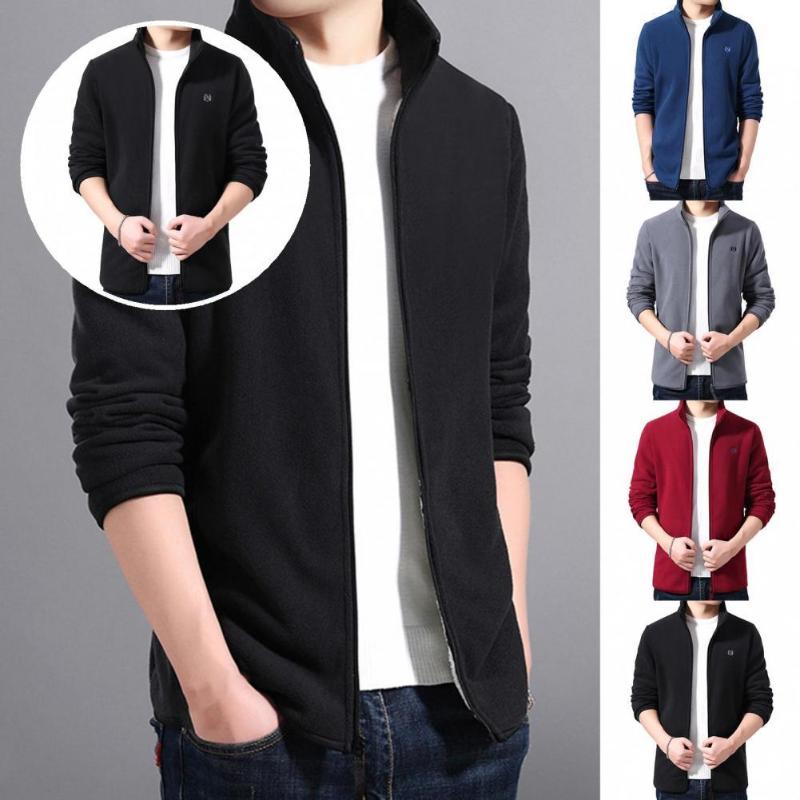 

Men's Jackets Leisure Winter Men Coat Jacket Printed ComfortableMen's, Blue