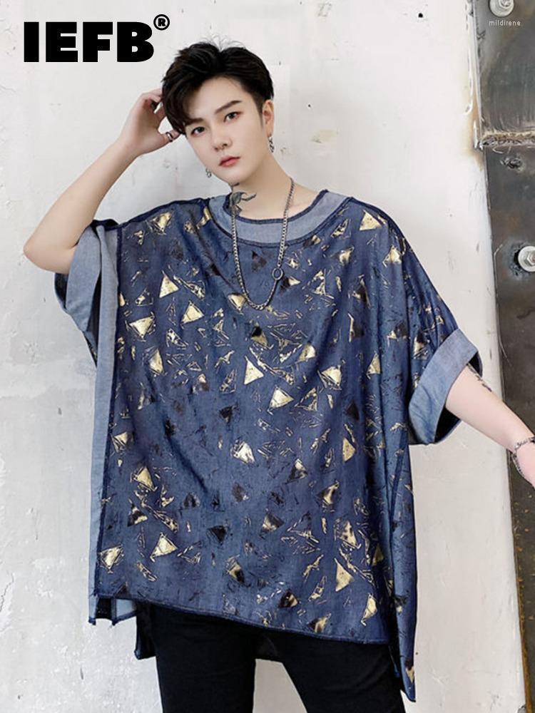 

Men's T-Shirts Pattern Patchwork Design Men's T-shirt Round Neck Short Sleeve Tees 2022 Summer Fashion Tide Loose Tops 9A2365Men's Mild2, As shown in figure