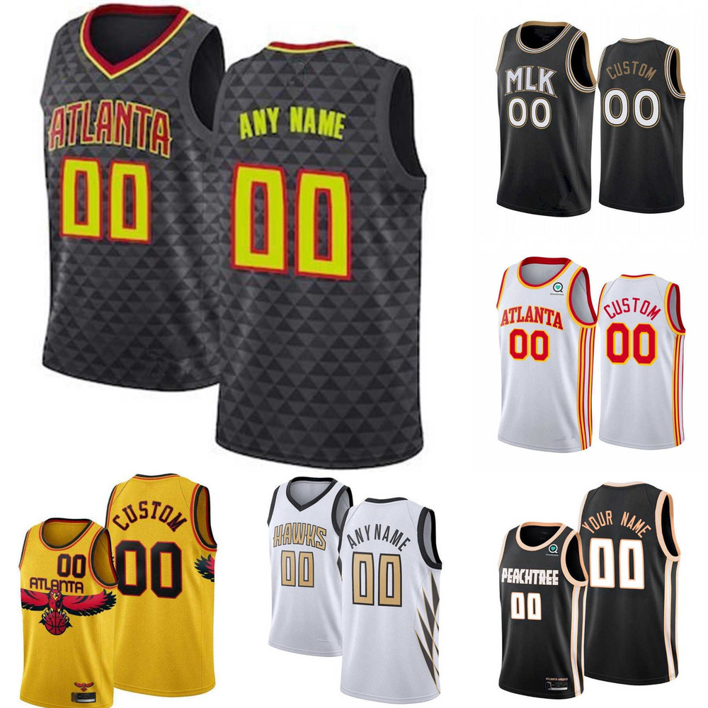 

75th Custom Men Women Youth Atlanta''Hawks''3 Kevin Huerter 1 Jalen Johnson 4 Skylar Mays 17 Onyeka Okongwu Basketball Jerseys, Blue