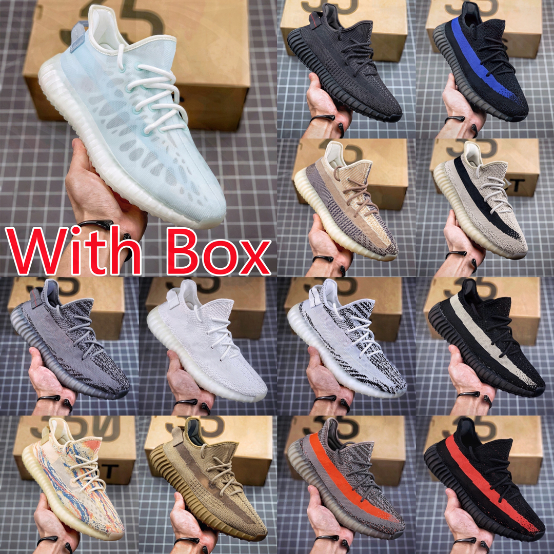

2022 V2 shoes Static 3M Reflective Gypsophila Running Shoes Beluga 2.0 Sesame Butter Semi frozen Yellow Cream White Zebra Mens Womens Sneakers v3 uk8, #36