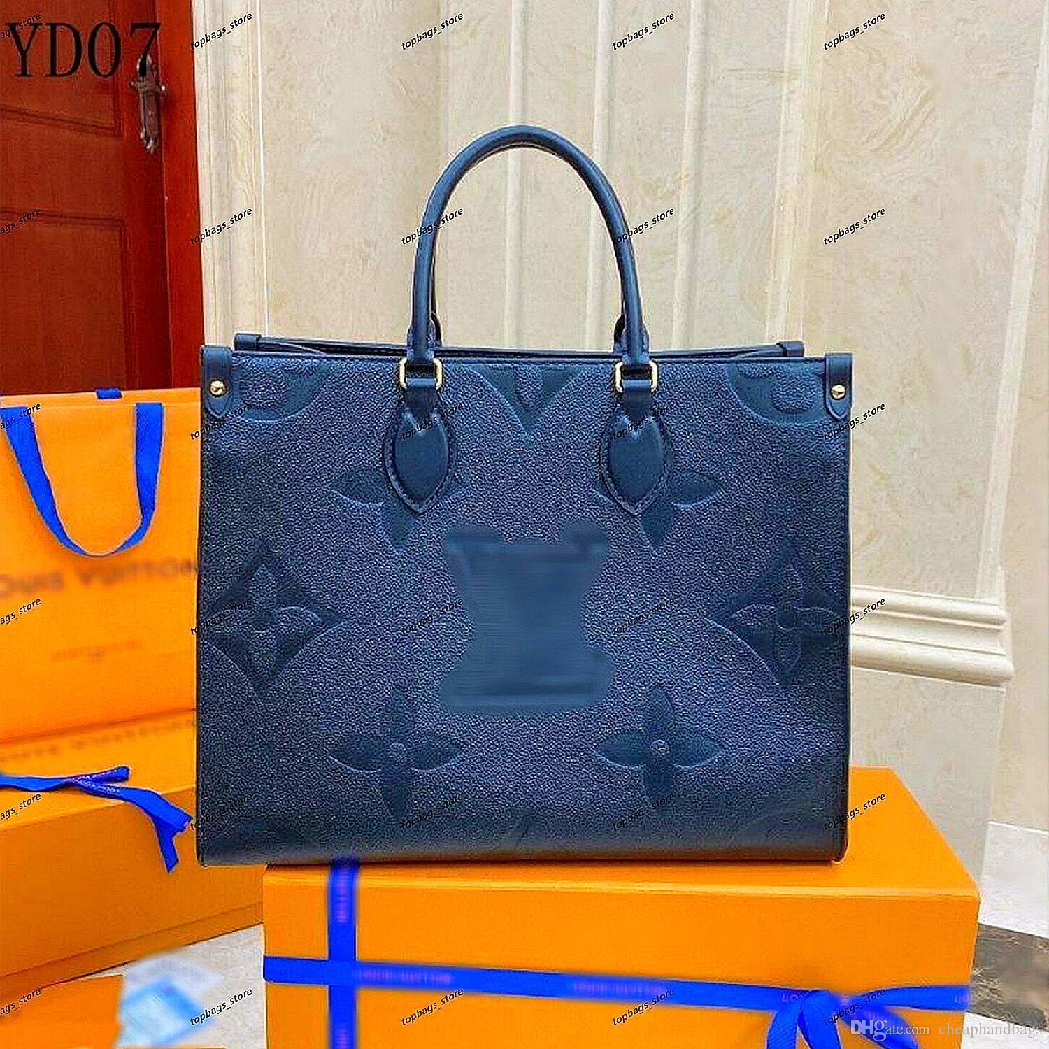

LVS Louiseity Vuttons Viutonity GGs Classic Hot-sales Genuine Leather Designer Onthego GM Bag Tote Twist Handbag Messenger Shopping Handbags, Pink(3