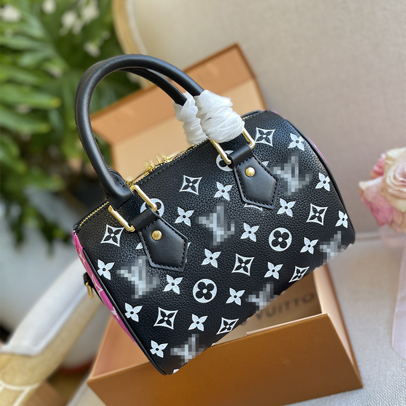 

LVs Louiseity Viutonity LOUISS VUTTONS SPEEDY bags handbag Women crossbody bag Lady Totes BANDOULIERE 20 M46088 M46118