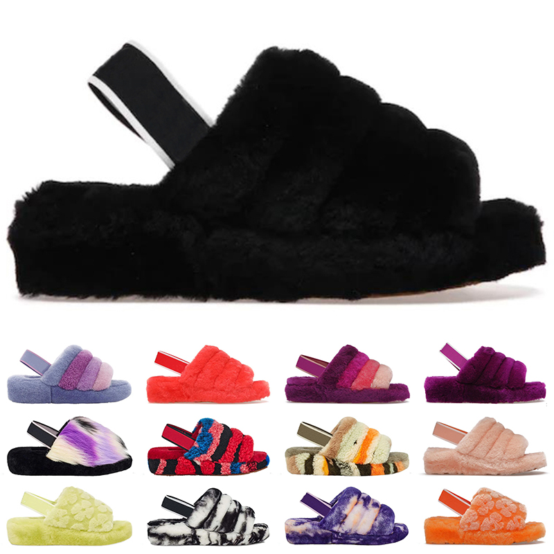 

designer Slippers Women Fluff Yeah Slide Slippers Slides Sandal Australia Fuzzy Soft House Ladies Womens Yellow Blue Red Furry Shoes wgg wggs Fur Fluffy Sandals, I need look other product