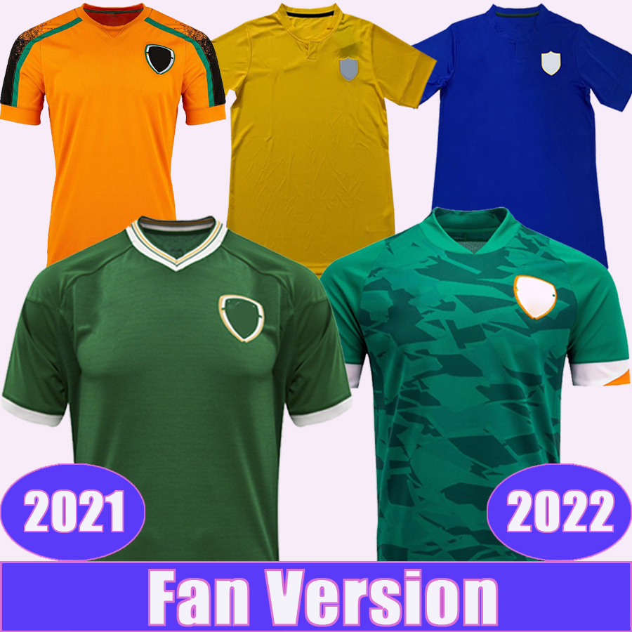 

2021 Ireland National Team 2022 Special Edition Mens Soccer Jerseys COLLINS McGOLDRICK Home Green Away Orange Football Shirts World Preliminary Uniforms, Qm3645 2122 away world prelimi...y