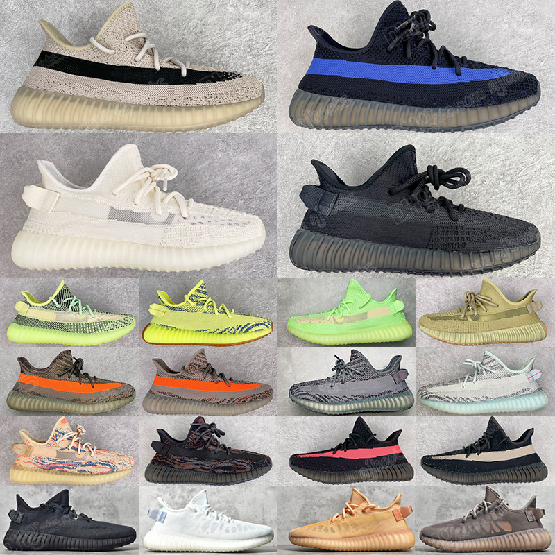 

Designer Kanye v2 Men Women Shoes Zebra Sneaker West Bone Beluga 2.0 Reflective Beige Black Yeezreel Black Red Mono Cinder Dazzling Blue Fake Onyx MX Oat Trainers