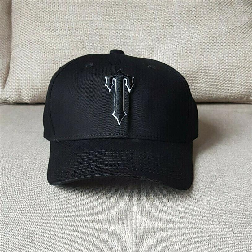 

Trapstar Irongate Cap Hat Baseball Black\White T Logo Strap Back BNWT199d