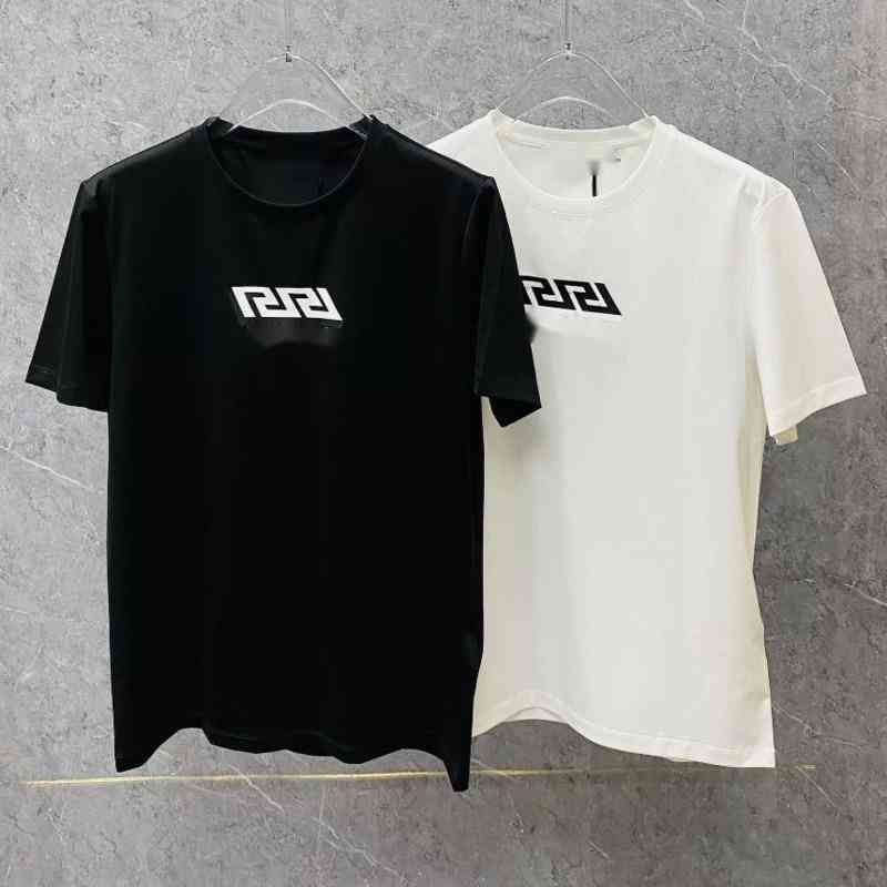 

Vers Designer Mens t shirt Classic Medusa Print Short Sleeve T-Shirt Summer Cotton Crewneck Sweatshirt Plus Size Men Loose Casual Couple Tops, White
