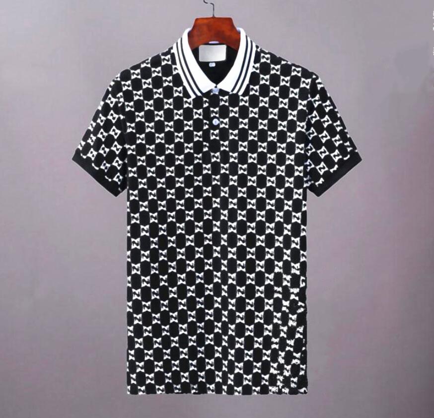 

New Summer Casual Polos Shirt Men 100%Cotton Solid Short Sleeve Breathable Slim Fit Embroidery Harmont Blaine Men Clothing, 03
