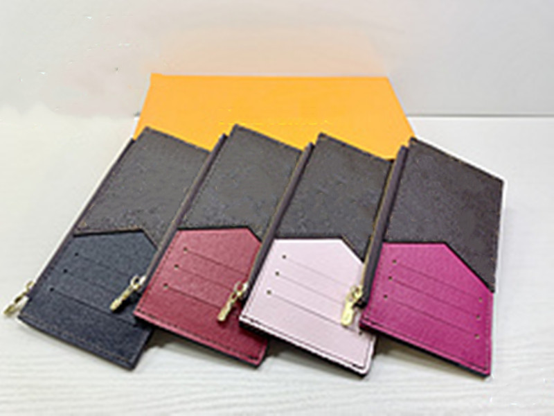 

Top quality without box real pu multicolor coin purse long wallet Card holder classic zipper pocket, As pic