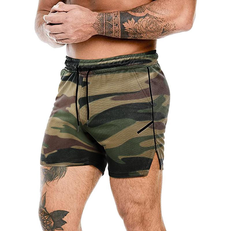 

Men's Shorts Mens Clothing Sports Fitness And Running Lightweight Mesh Breathable Speed Camouflage Pants Blue Toddler House GiftMen's