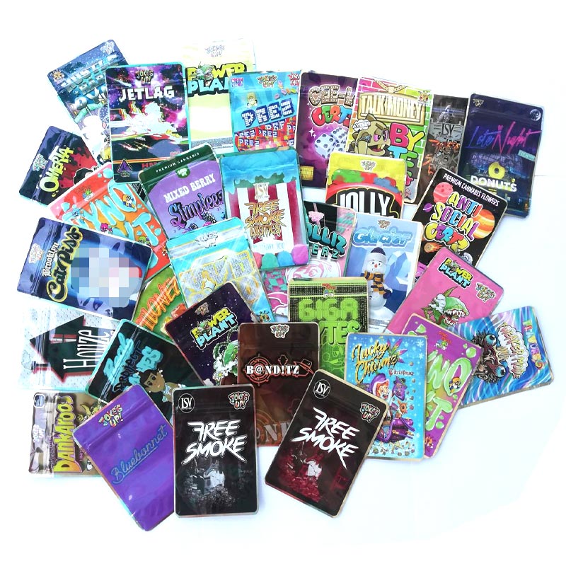 

Jokes UP Mylar Bag New 32 models Package Bags free smoke 3.5g Stand UP Resealable Smell Proof Empty Packaging