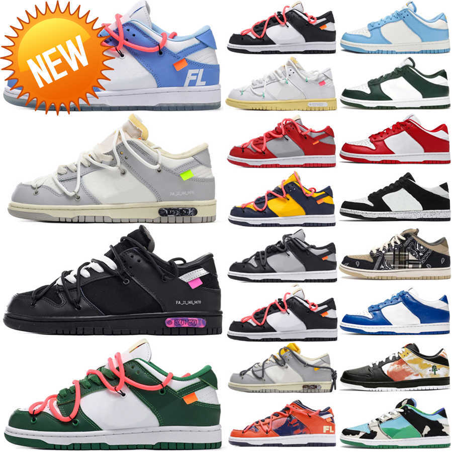 

white x sb dunks lows shoes for men women off running shoes Triple Black The 50 OF 05 Authentic Sail Collection University Red trainers, Color # 16