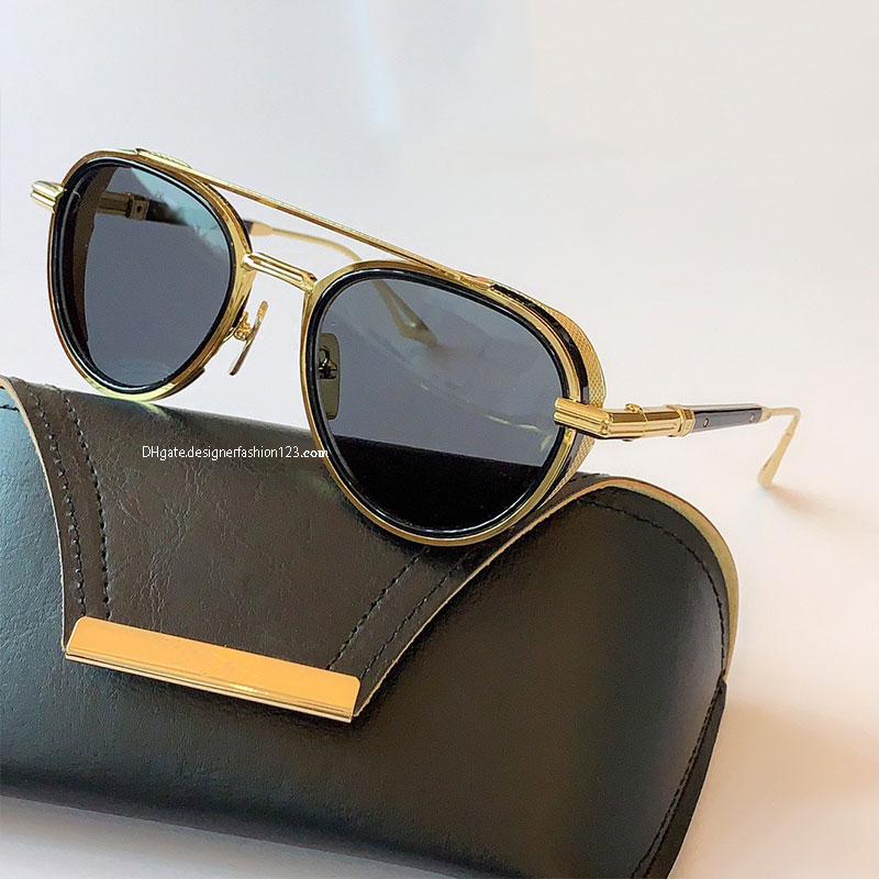 

Men Designer Sunglasses DITA EPILUXURY Sunglasses for Woman Electroplated Metal Frame Fashion Show Luxury Brand Eyeglasses Original Box TY40 ZKF4