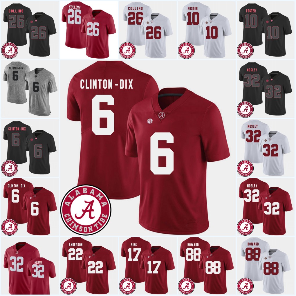 

Custom Alabama Crimson Tide Football Jersey 13 Malachi Moore 15 Dallas Turner 18 Slade Bolden LaBryan Ray 19 Jahleel Billingsley 41 Chris Braswell 37 Demouy Kennedy