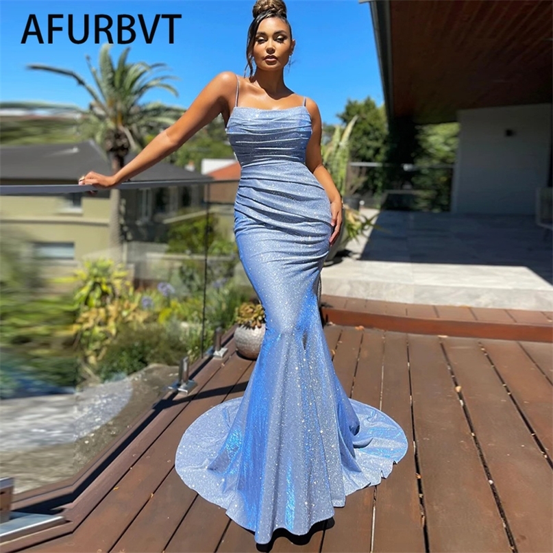 

Square Collar Satin Maxi Dress Long Train Mermaid Sleeveless Evening Party Tank Stretch Black Floor Length Gown 220613