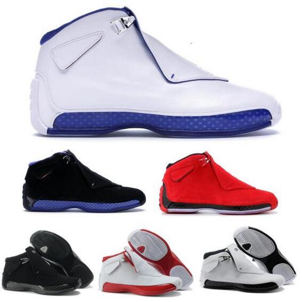 

Jumpman 18 18s Men Basketball Shoes OG Jordens Suede Black Chrome Toro White Sport Royal Campfire Orange 2023 Man Fashion Trainers Sneakers, Peach