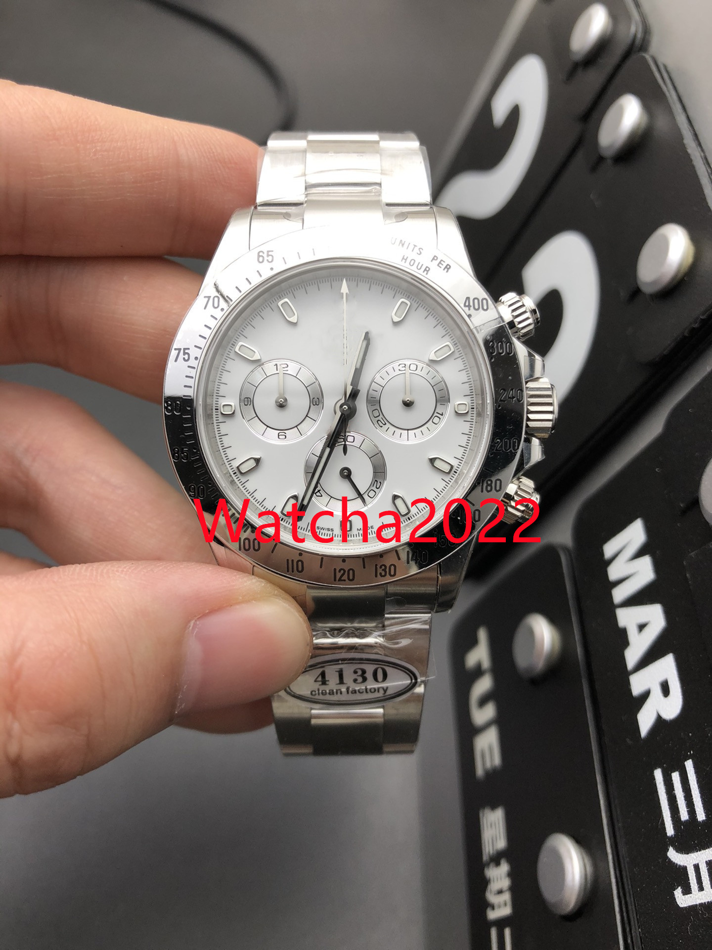 

Clean Men's Watch Super Clone ETA.4130 M116520ln Mechanical Automatic 40mm 904L Ceramic Inlaid Blue Crystal Dial Fully Restored Waterproof 100M Designer Watch, Tool