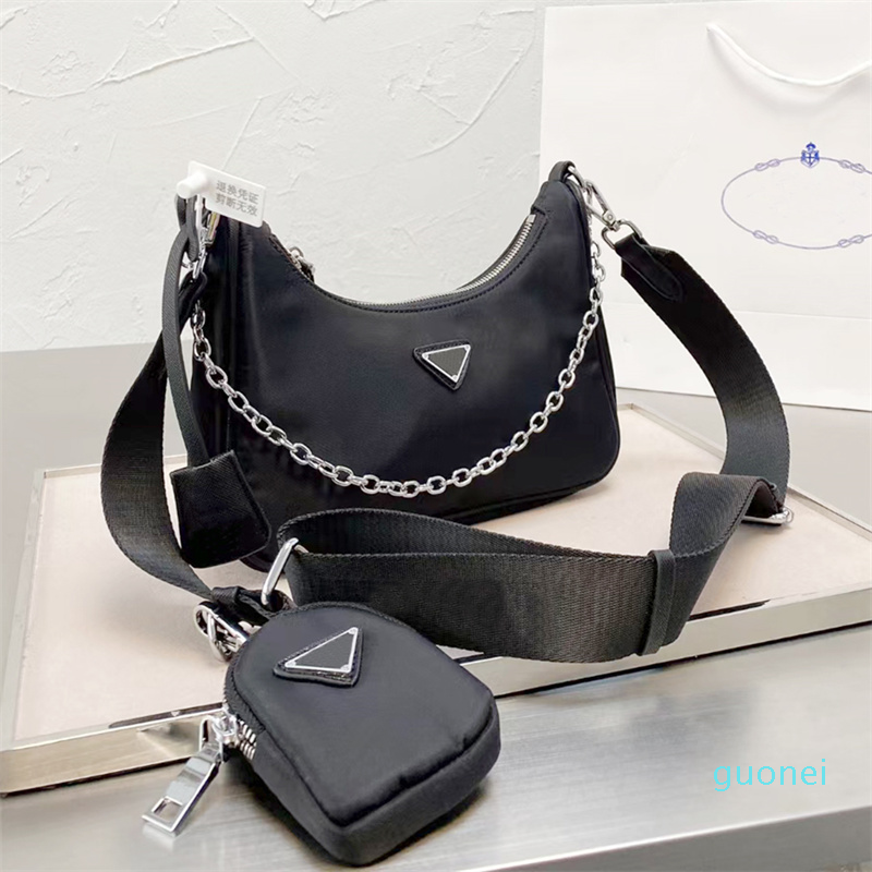 

2022 top shoulder bag high quality designer nylon handbag fashion trend best-selling ladies luxury classic three-in-one messenger chain 6363, Customize