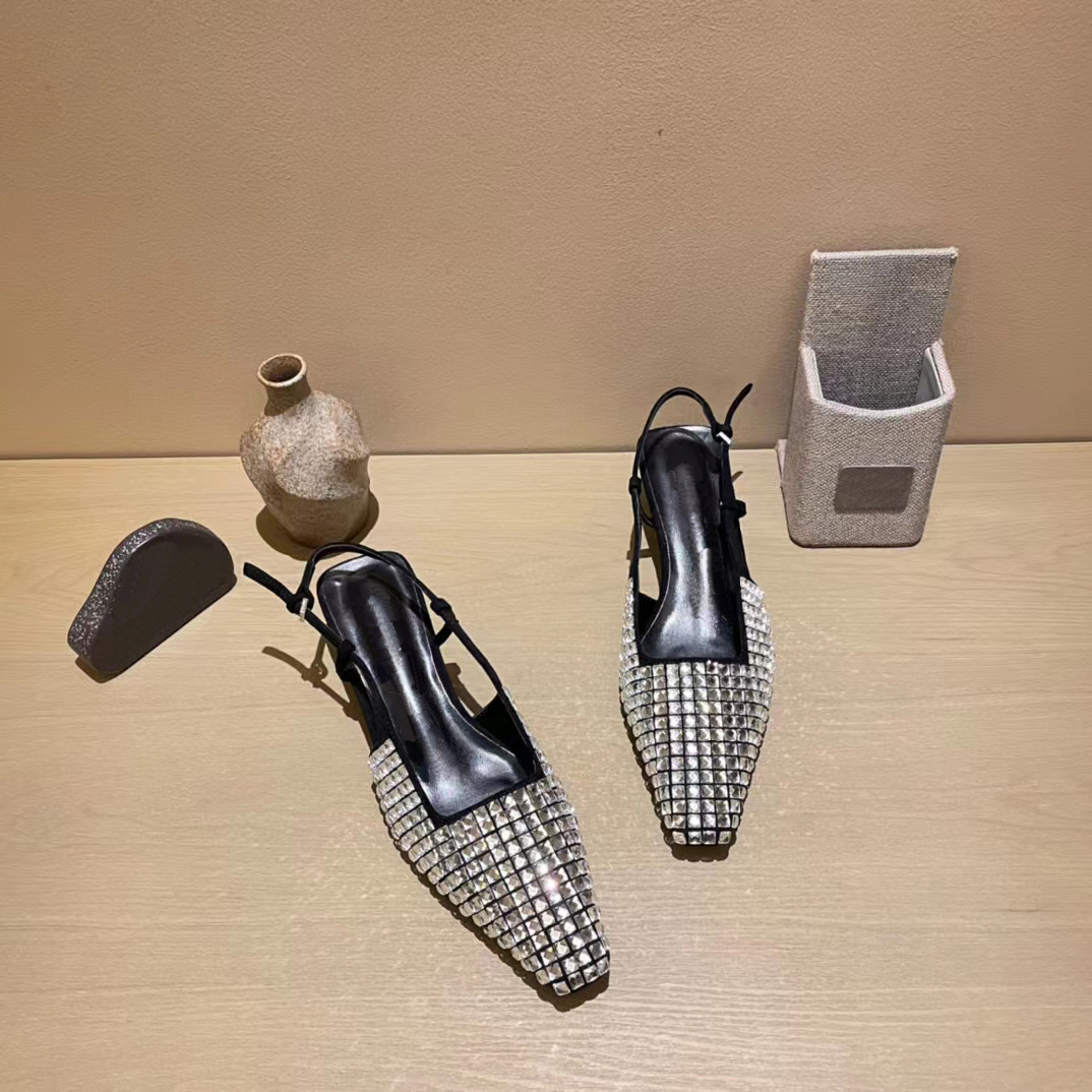 

Small heel shoes rhinestone sequin evening shoes wedding party woman color elastic luxury high heels designer class fashion 0004