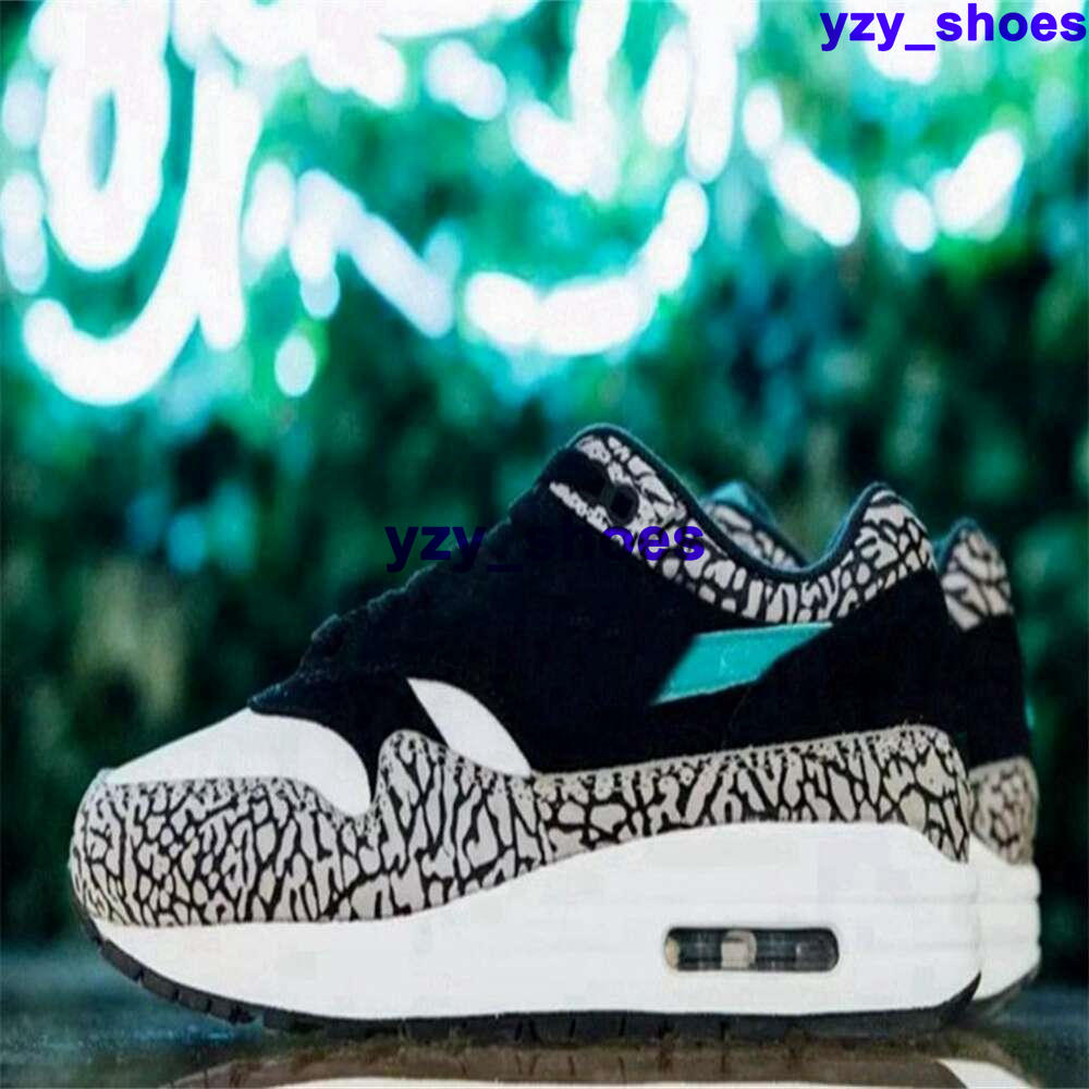 

Shoes Casual 1 Sneakers Air Mens AirMax1 Women 87 Atmos Elephant Chaussures Trainers One Runnings Max 908366-001 Runners Scarpe Gym Zapatillas Black Schuhe Fashion