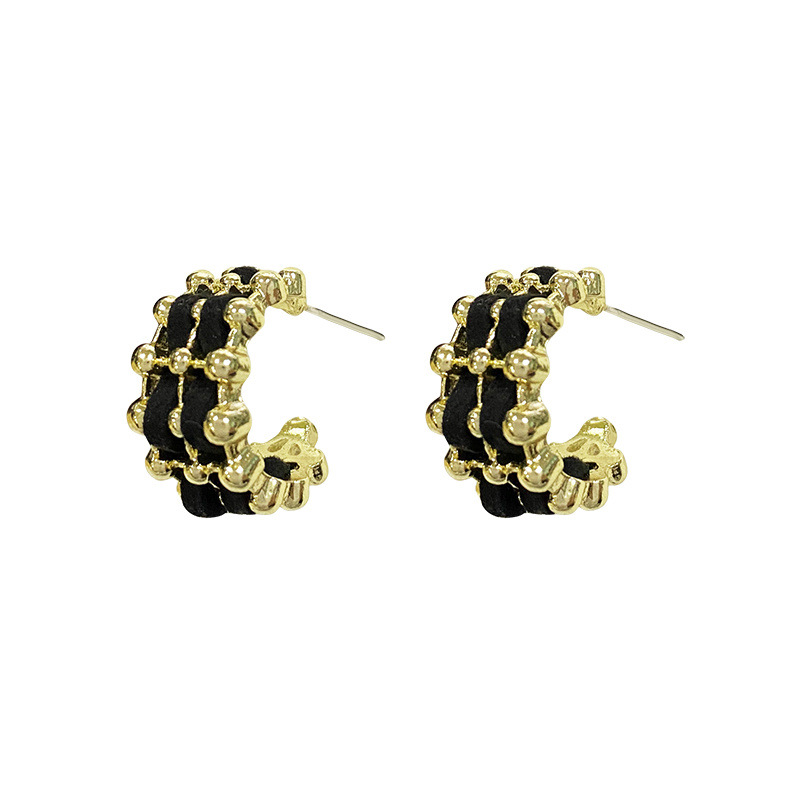 

Hoop & Huggie Adolph HIP-HOOP Earrings Metal Round Fashion Korean Women Jewelry Halloween Party Unusual Girl's Sexy Gifts