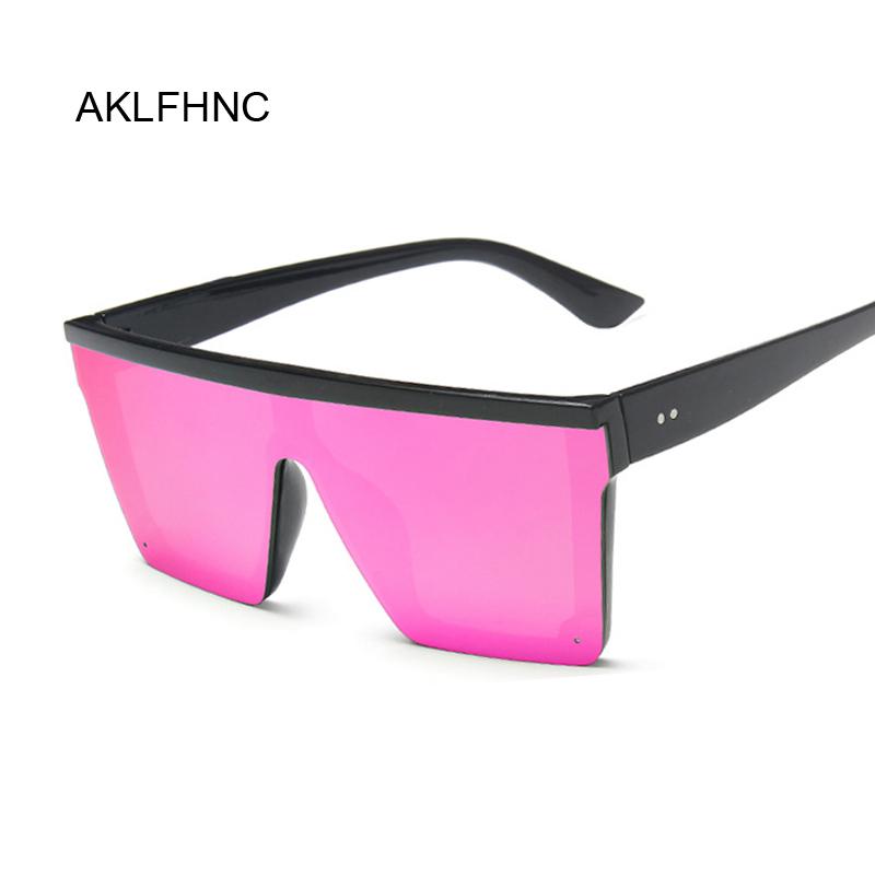 

Sunglasses Purple Square Women Big Frame Fashion Retro Mirror Sun Glasses Female Brand Vintage Lady Lunette De Soleil Femme
