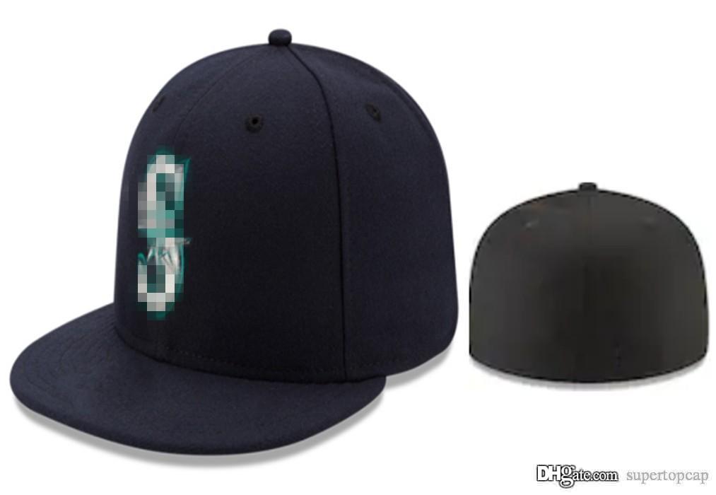 

2022 Top Quality Fashion Fan's Popular Golf Peak Snapback  Caps Men's Sport All Team Letter S Fitted Baseball Hats Size 8