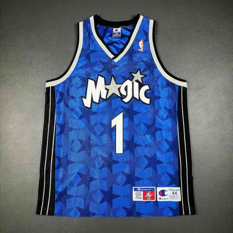 

Tracy Mcgrady Vintage Champion Jersey Mcgrady Men's Basketball Jerseys Tall fat Man Big, With pictures