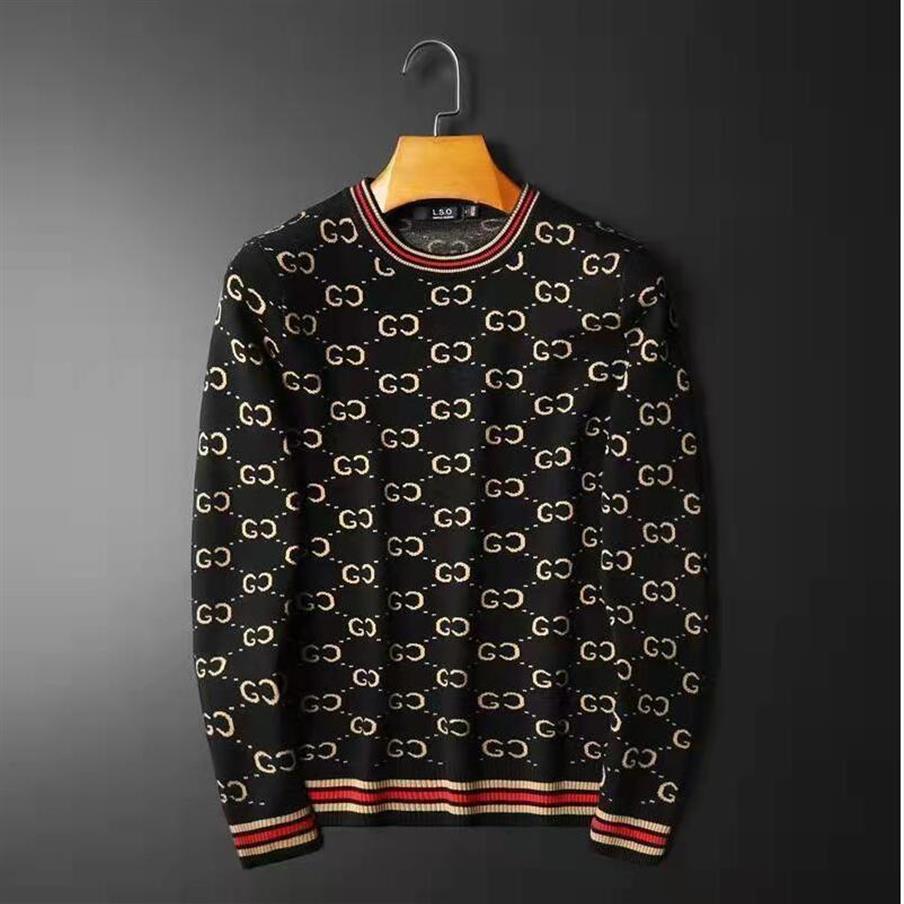 

2022G Mens sweaters classic full Letter sweater G luxury High Quality clothes Leisure multicolor Supre Large size M-5XL3315, Gray