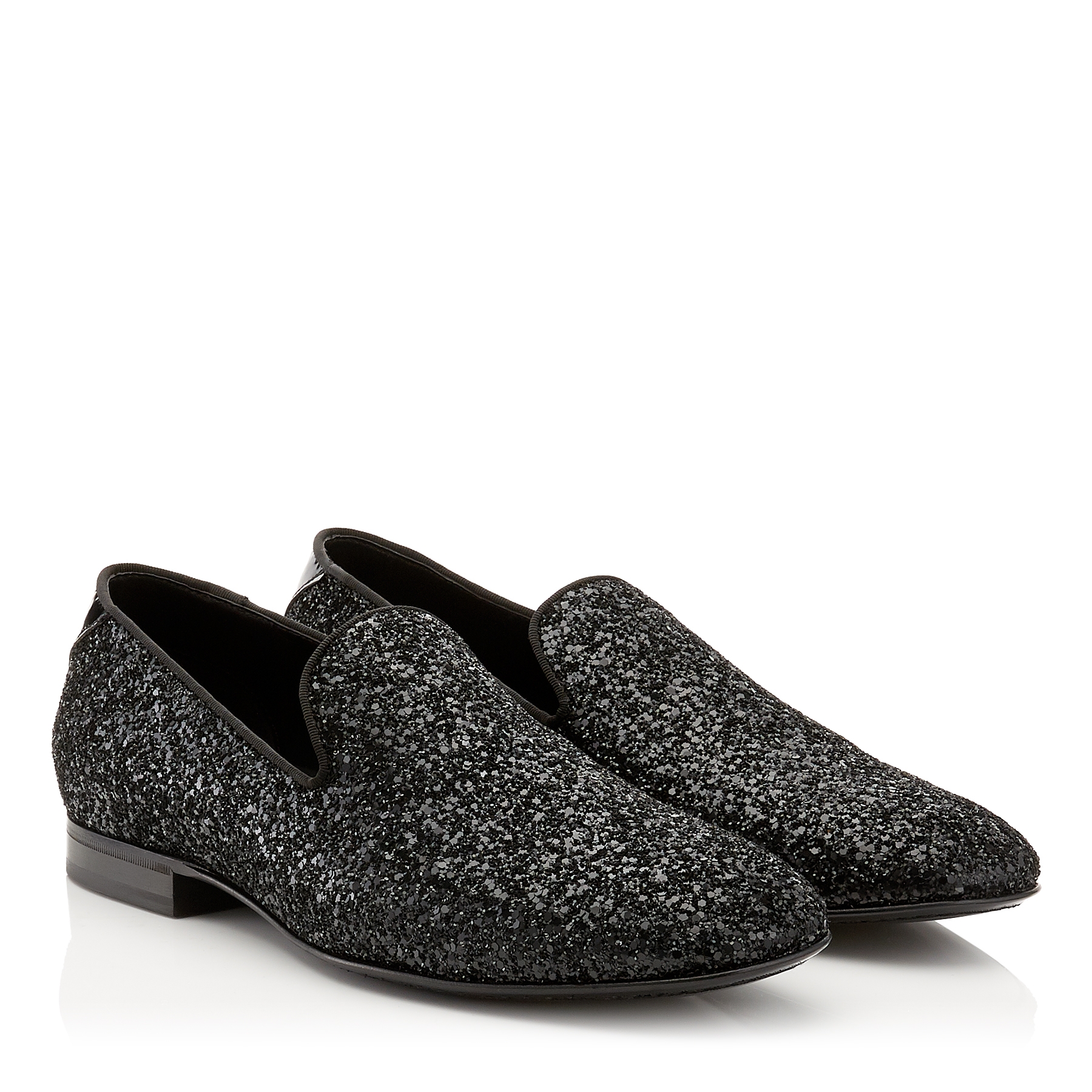 

Dress Shoes THAME loafers in black grit glitter