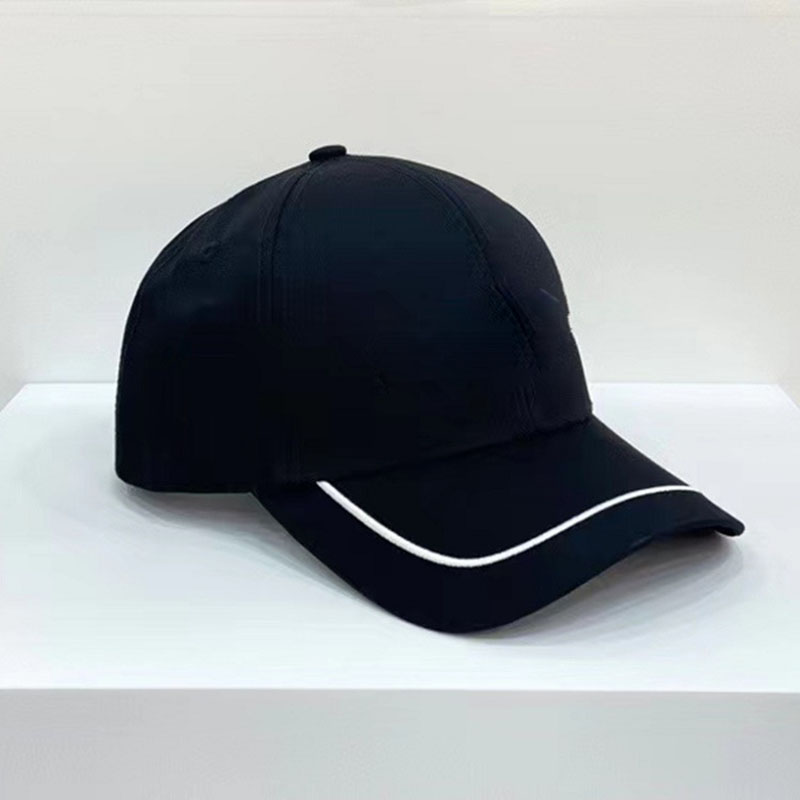 

Sun Hat Men's Canvas Baseball Cap Black Breathable Hat Fishing Sun-Proof Cap Fisherman Seaside Outdoor for Adults, With logo
