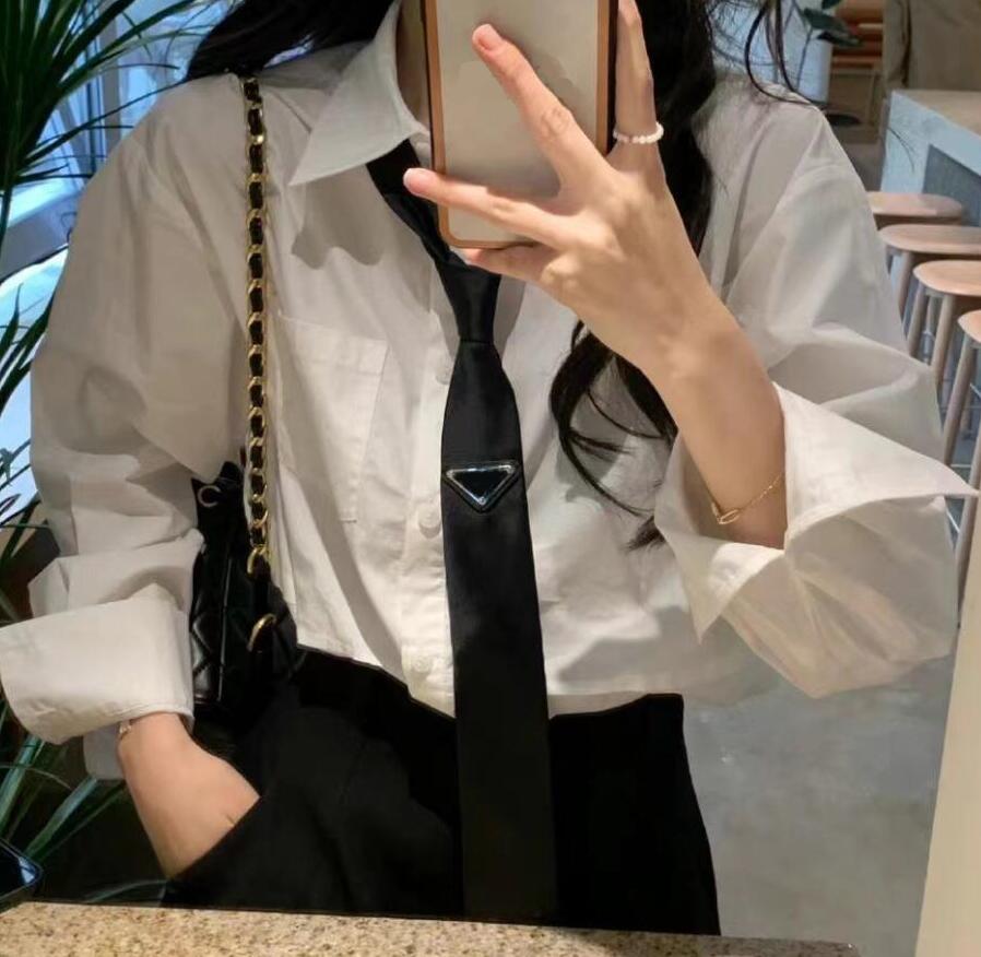 High-end Necktie Womens Designer Tie Fashion Inverted Triangle Silk Ties Jacquard Wedding Neckwear Party Neckties-image-771378774