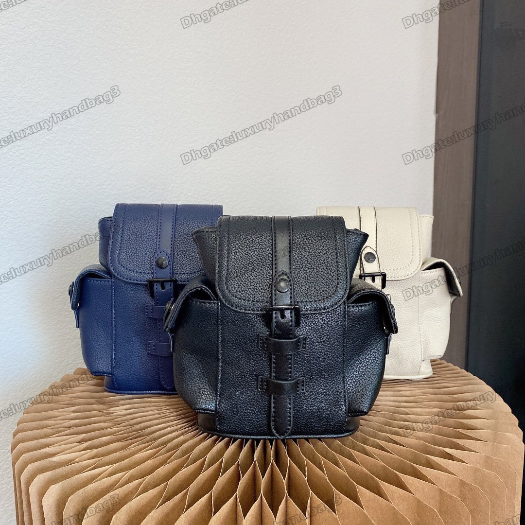 

Luxury Christopher XS Cross Body Bag Navy Blue Nano Classic Backpack Purse Wallet Versatility Men Designer Bag