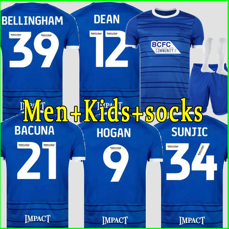 

Men 22 23 Birmingham Soccer Jersey 2022 2023 City Sam Gallagher jerseys Adult Kids Kits Lukasz Jutkiewicz Classic sports home blue away red football shirts socks full, Home+patch