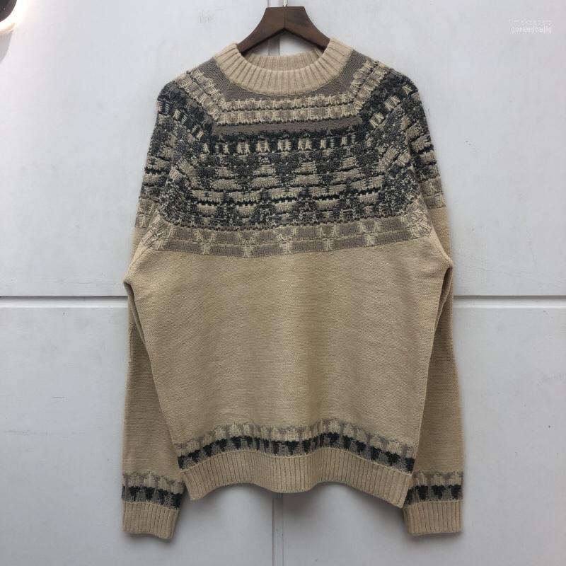 

Men's Sweaters Kapital Sweater Jacquard Men Women Fashion Casual Unisex Sweatshirts High Quality 2022FW Time22
