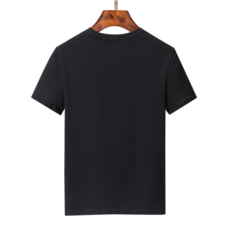 

Mens Women Designers T Shirt Luxury Summer Clothes Fashion Casual Classic Clothing Trend Short Sleeve Cotton Black White Couple Tees A25, Box