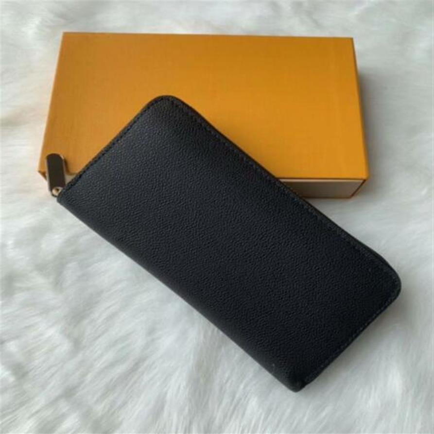 

Top Men famous single zippy wallet womens handbags purses clutch wallets leather purse card holder Vintage brown print flowers clu245i, Brown plaid